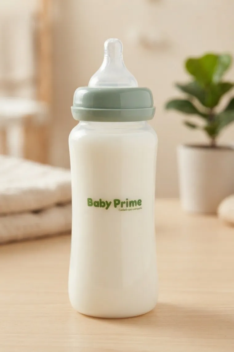 Biberón Baby Prime en modo convencional con tetina clásica